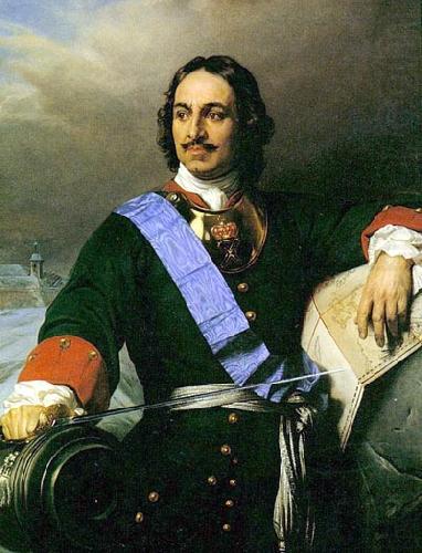 Peter I of Russia, Paul Delaroche